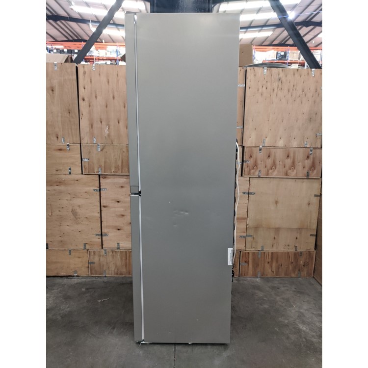 Refurbished Hotpoint HBNF55181SUK1 245 Litre 50/50 Freestanding Fridge Freezer Silver