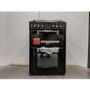 Refurbished Stoves Richmond 600G 60cm Double Oven Gas Cooker Black