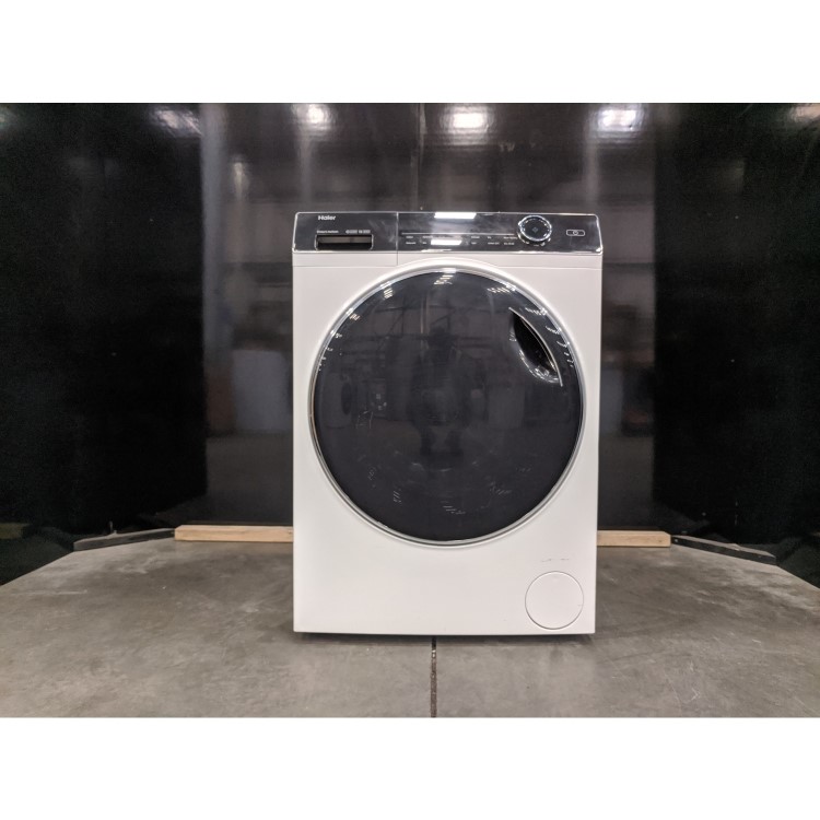 Refurbished Haier HWD100-B14979 Freestanding 10/6KG 1400 Spin Washer Dryer White
