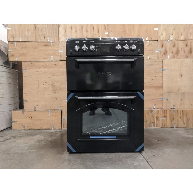 Refurbished Leisure Classic CLA60GAK 60cm Double Oven Gas Cooker Black