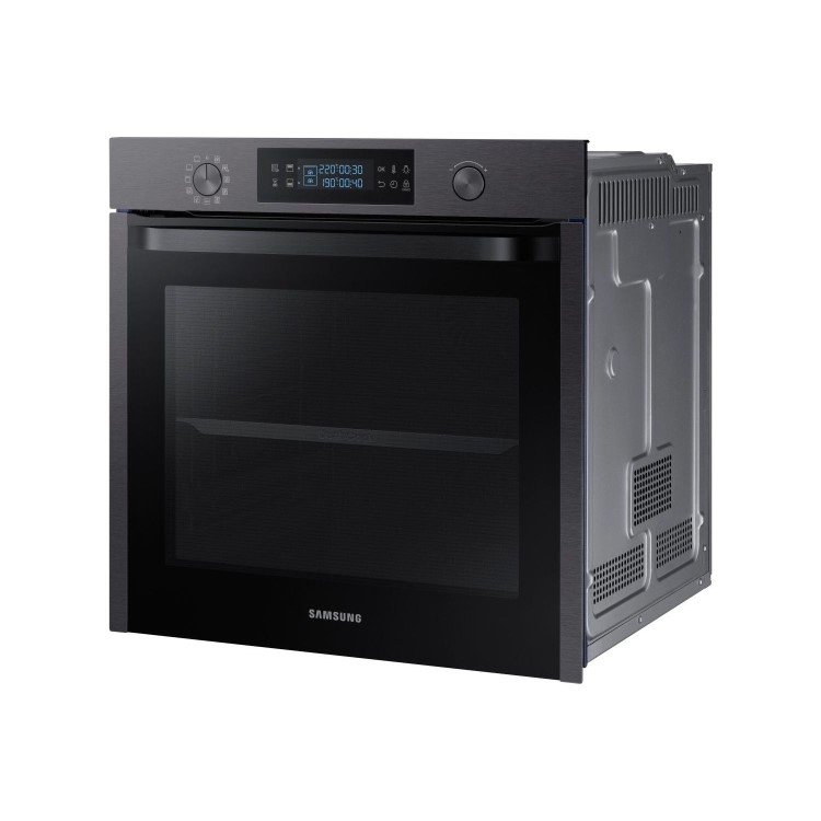 Samsung Dual Cook Electric Pyrolytic Single Oven - Black