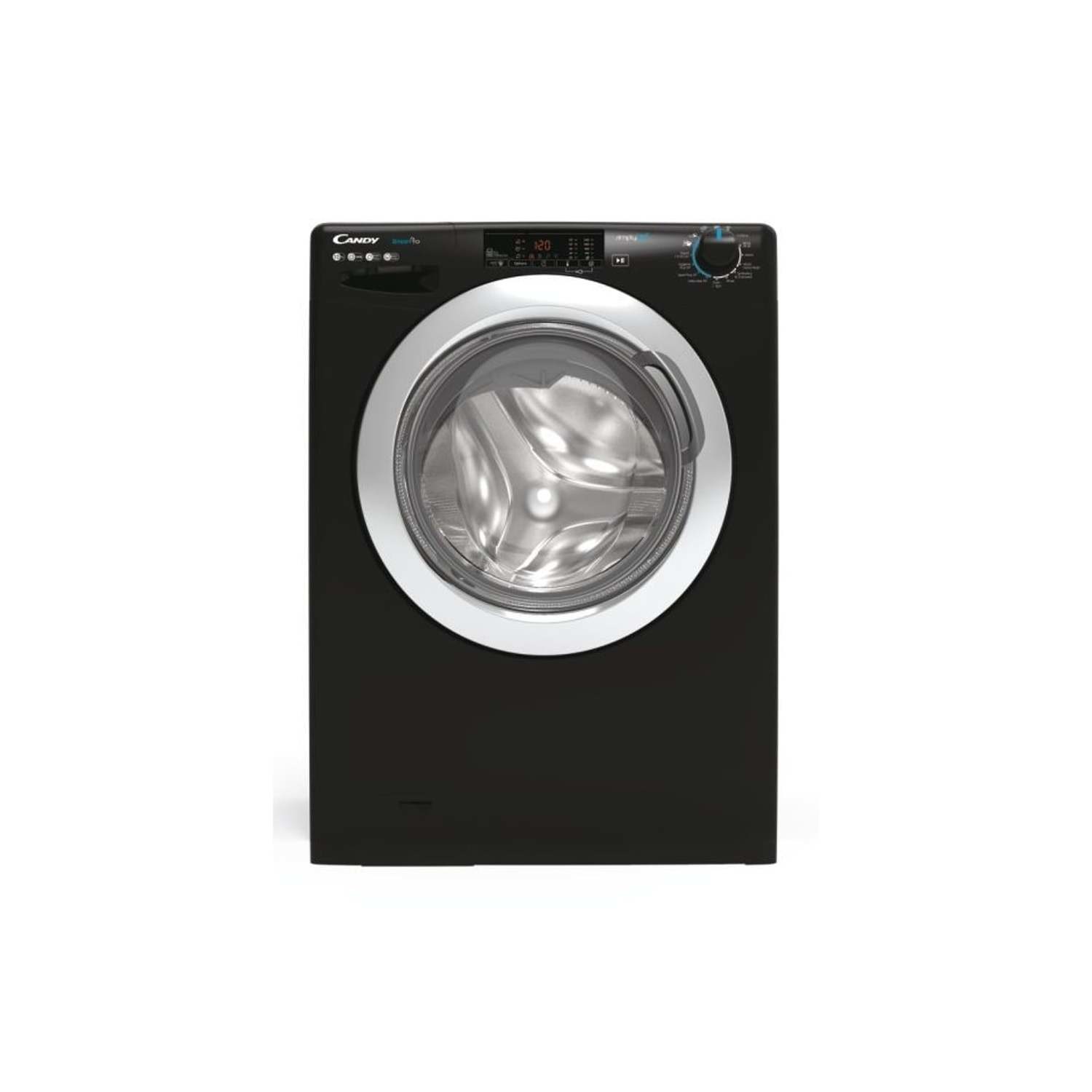 Candy Smart Pro 10kg 1400rpm Freestanding Washing Machine Black CSO14103TWCBE80 Appliances
