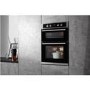 Refurbished Hotpoint Class 2 DD2844CIX 60cm Double Built In Electric Oven Stainless Steel