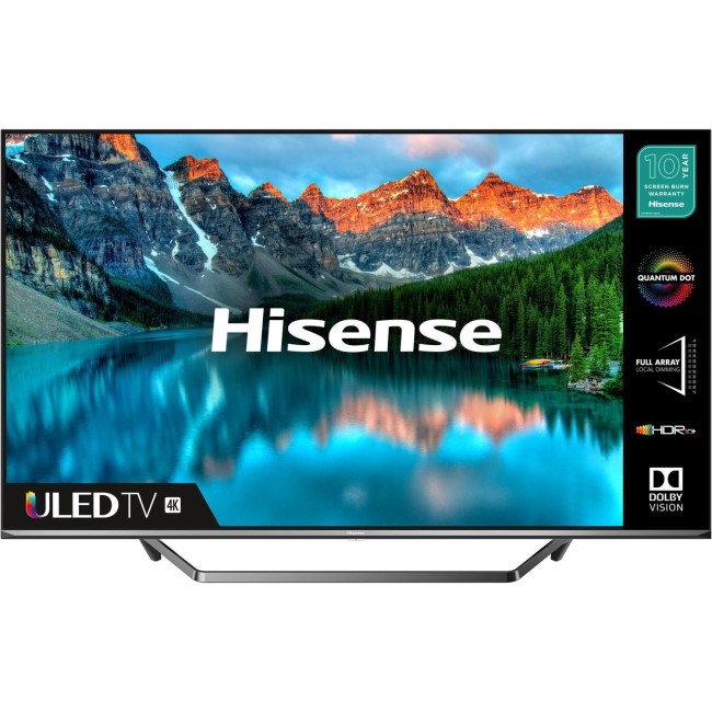 Refurbished Hisense 65" 4K Ultra HD with HDR QLED Freeview Play Smart TV