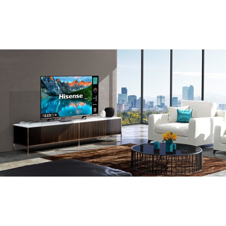 Refurbished Hisense U7Q 55" 4K Ultra HD with HDR10+ ULED Freeview Play Smart TV