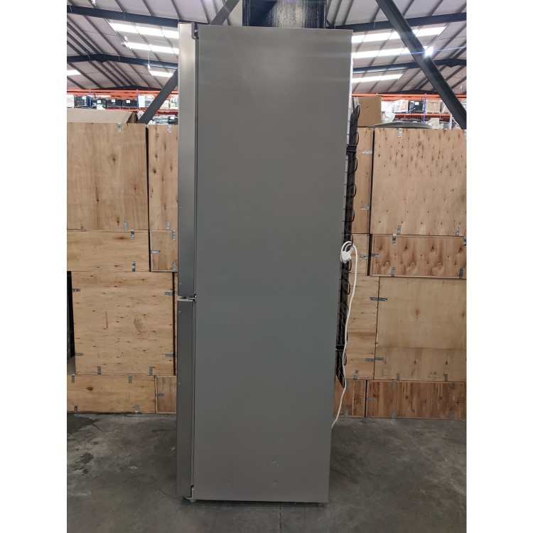 Refurbished Hotpoint NFFUD191X1 444 Litre 60/40 Freestanding Fridge Freezer Stainless steel