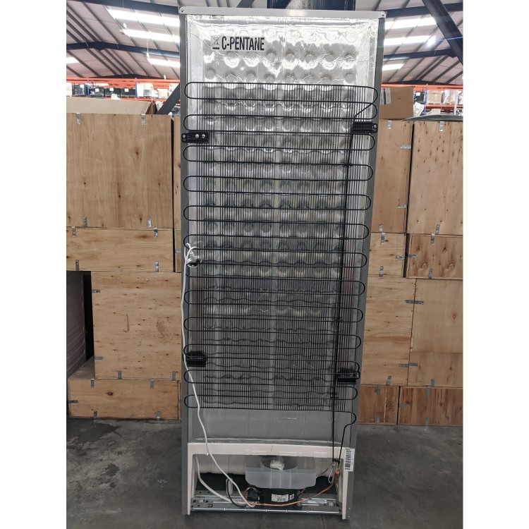 Refurbished Hotpoint NFFUD191X1 444 Litre 60/40 Freestanding Fridge Freezer Stainless steel