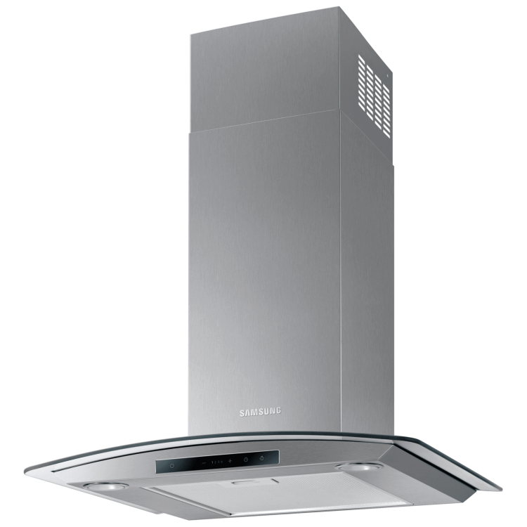 Samsung 60cm Curved Glass Chimney Cooker Hood - Stainless Steel