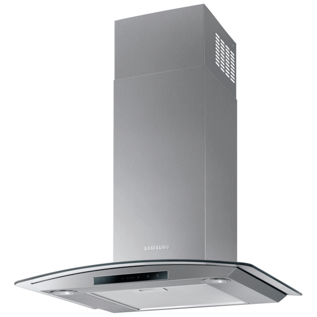 Samsung 60cm Curved Glass Chimney Cooker Hood - Stainless Steel