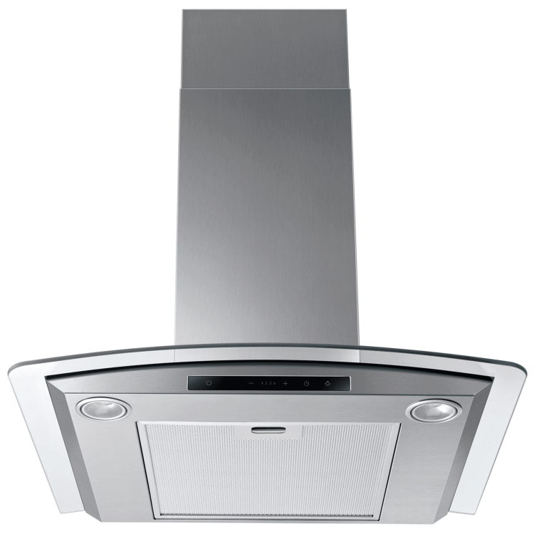 Samsung 60cm Curved Glass Chimney Cooker Hood - Stainless Steel