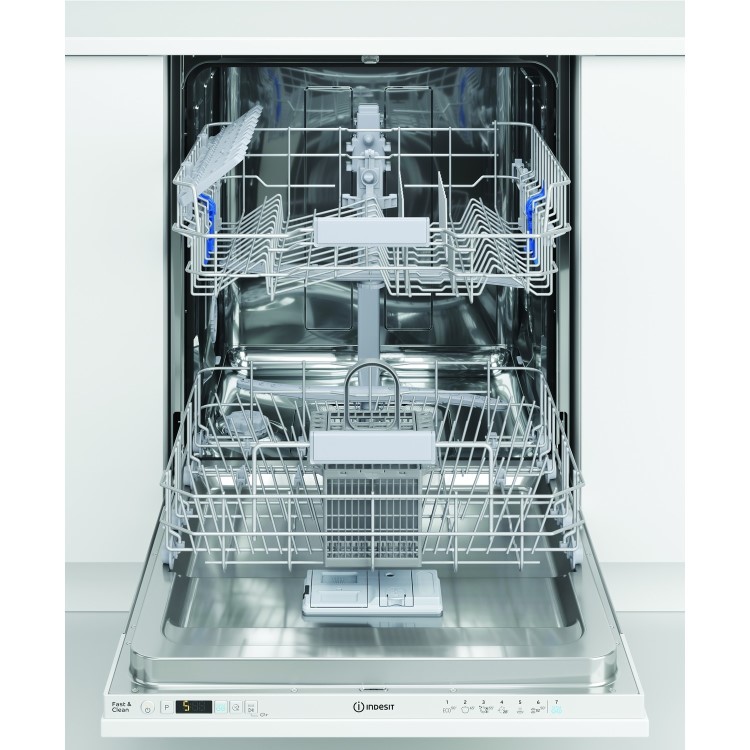 Refurbished Indesit DIC3B16UK 13 Place Fully Integrated Dishwasher White