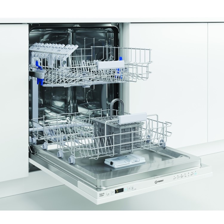 Refurbished Indesit DIC3B16UK 13 Place Fully Integrated Dishwasher White