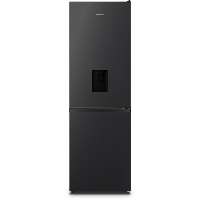 Hisense 300 Litre 70/30 Freestanding Fridge Freezer - Black