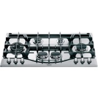 GRADE A2 - Hotpoint PHC961TSIXH 87cm Six Burner Gas Hob Stainless Steel With Cast Iron Pan Stands