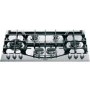 GRADE A2 - Hotpoint PHC961TSIXH 87cm Six Burner Gas Hob Stainless Steel With Cast Iron Pan Stands