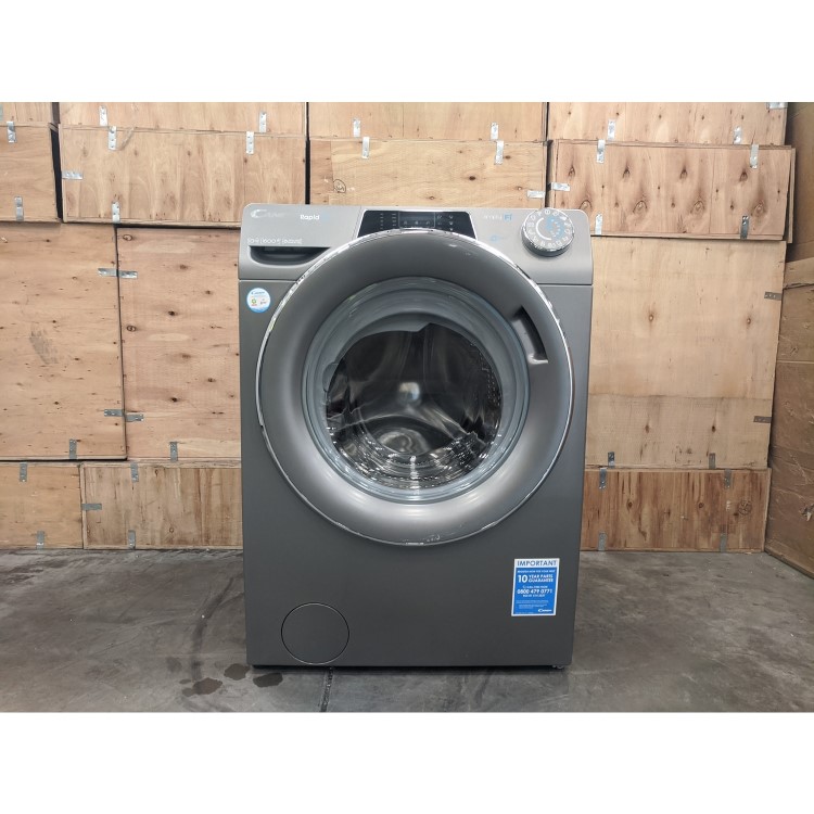 Refurbished Candy RO16106DWMCRE-80 Freestanding 10KG 1600r Spin Washing Machine Graphite