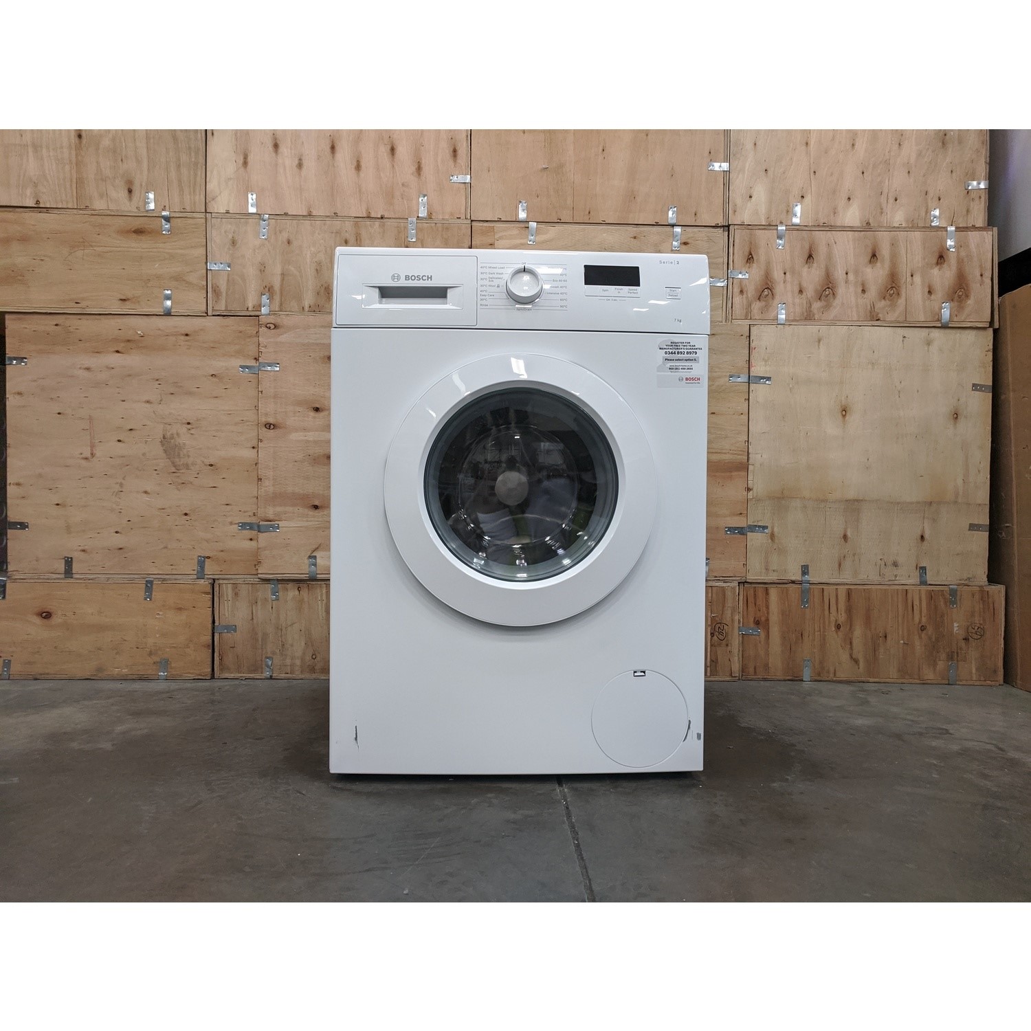 Refurbished Bosch Serie 2 WAJ24006GB Freestanding 7KG 1200 Spin Washing