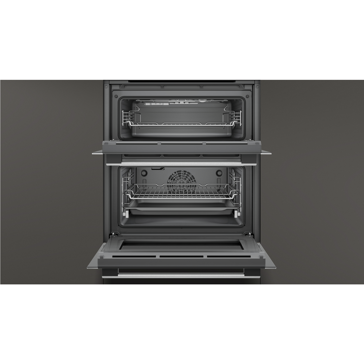Neff N50 Electric Built Under Double Oven Stainless Steel