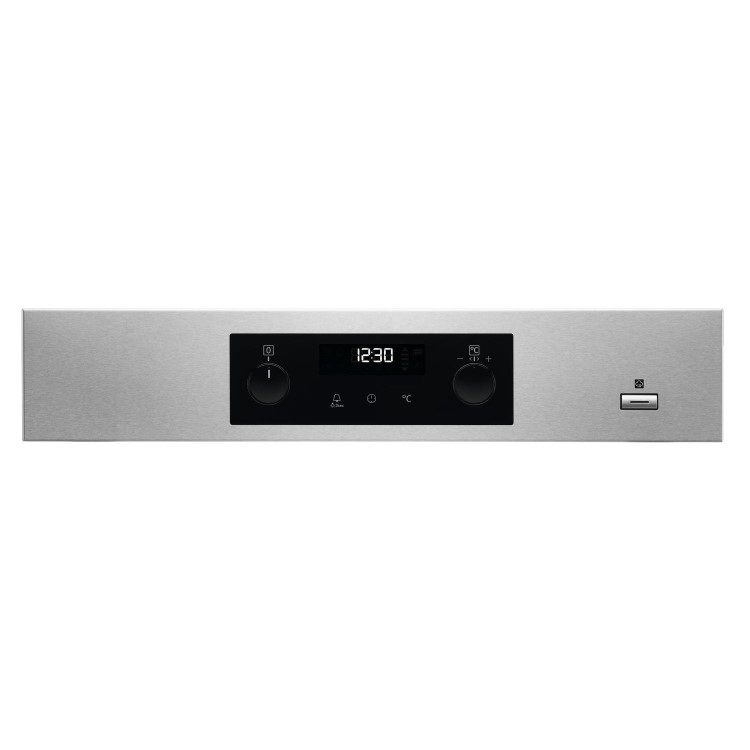 GRADE A2 - AEG BPS355020M SteamBake Pyrolytic Multifunction Electric Single Oven - Stainless Steel