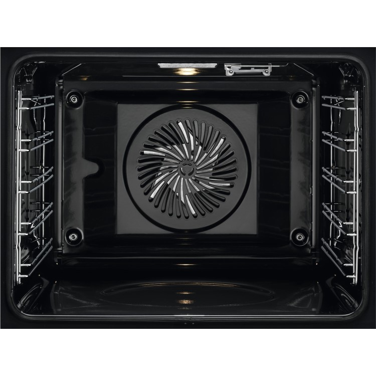 GRADE A2 - AEG BPS355020M SteamBake Pyrolytic Multifunction Electric Single Oven - Stainless Steel