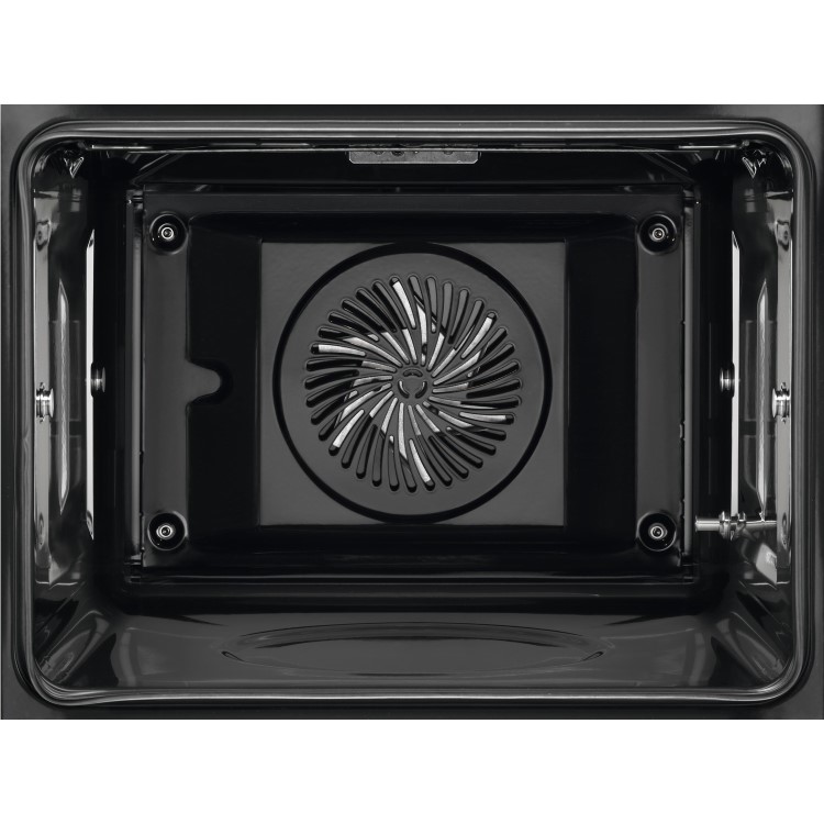 GRADE A2 - AEG BPS355020M SteamBake Pyrolytic Multifunction Electric Single Oven - Stainless Steel