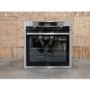Refurbished AEG 6000 SteamBake BCE556060M 60cm Single Built In Electric Oven with Food Sensor Stainless Steel