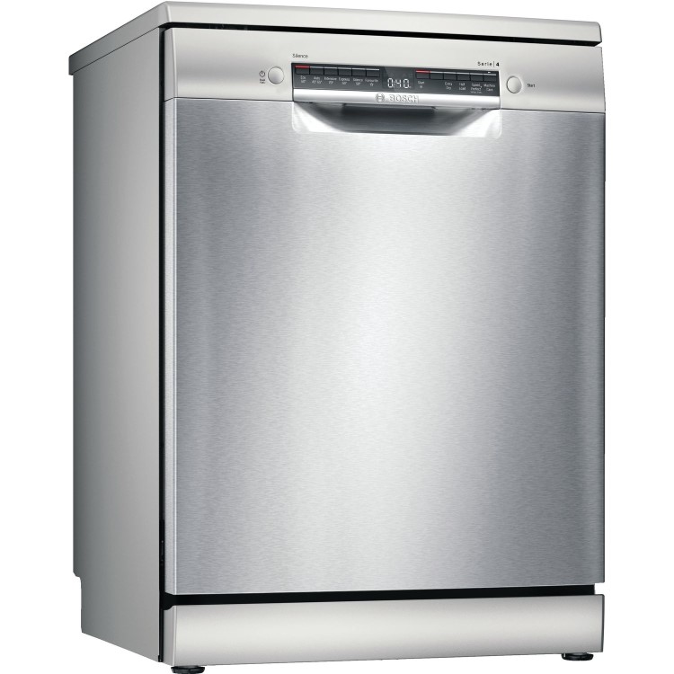 Bosch Serie 7 14 Place Settings Freestanding Dishwasher - Silver