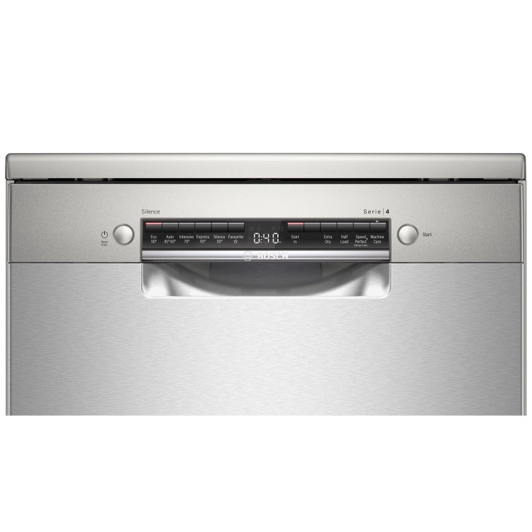 Bosch Serie 7 14 Place Settings Freestanding Dishwasher - Silver