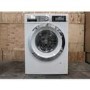 Refurbished Bosch Serie 8 WAX32EH1GB Freestanding 10KG 1600 Spin Washing Machine White
