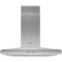 Hotpoint 60cm Chimney Cooker Hood - Stainless Steel