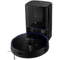 Refurbished Xiaomi Viomi S9 Robot Vacuum Cleaner 2700Pa with Laser Navigation and Intelligent Dust Collector for Pets Hair Carpets Hard Floor and Mopping - Black