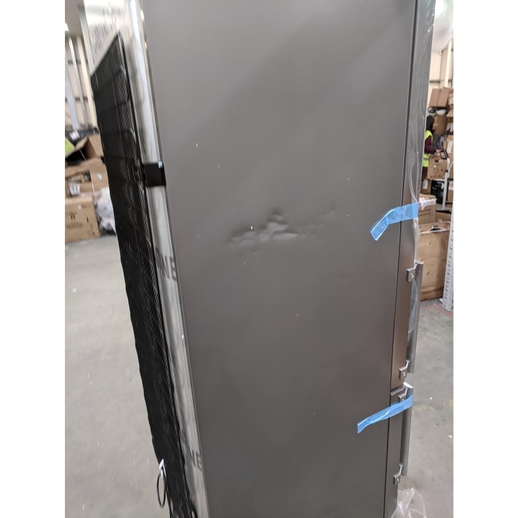 Refurbished Hotpoint H7T911TMXH1 Freestanding 368 Litre 70/30 Frost Free Fridge Freezer Mirror/Inox