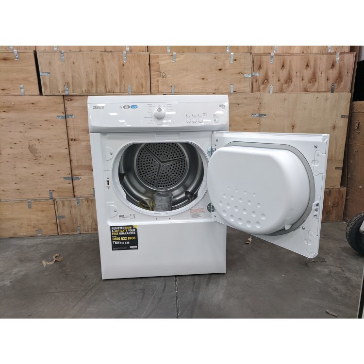 Refurbished Zanussi LINDO100 ZTE7101PZ Freestanding Vented 7KG Tumble Dryer White