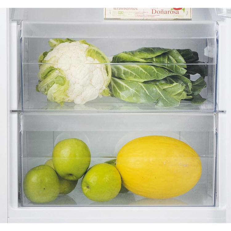 Refurbished Hotpoint HSZ18011UK Integrated 262 Litre Tall In-column Fridge With Icebox