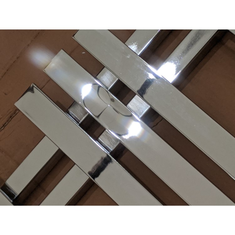 GRADE A2 - Chrome Heated Towel Rail Radiator 1200 x 500mm - Cobham