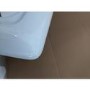 GRADE A2 - Reginox 1.5 Bowl White Ceramic Kitchen Sink with Reversible Drainer 