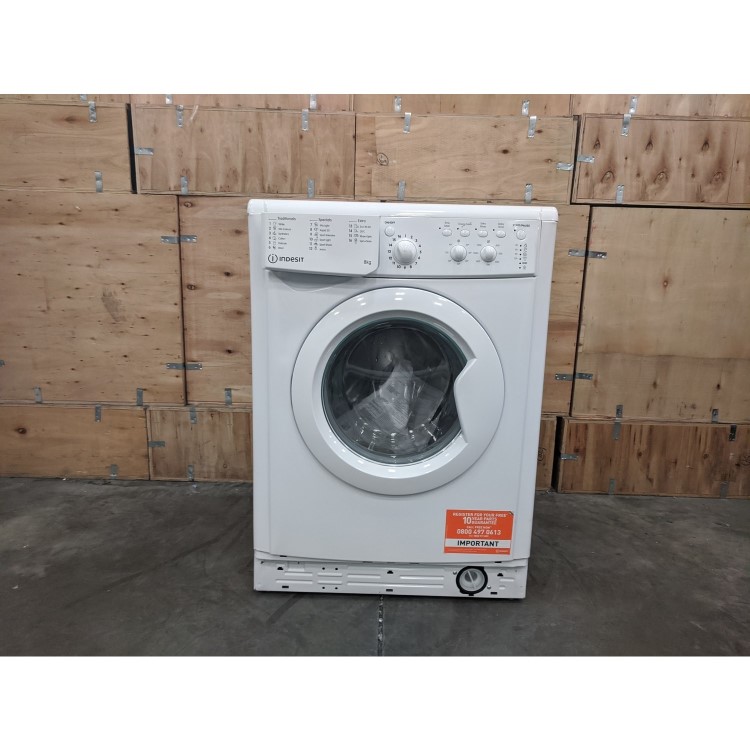 Refurbished Indesit EcoTime IWC71252WUKN Freestanding 7KG 1200 Spin Washing Machine White