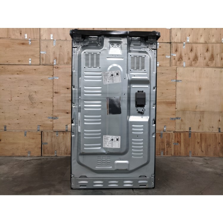 Refurbished Beko KD533AK 50cm Double Cavity Electric Cooker Black