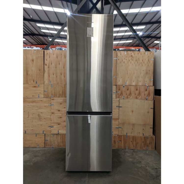 Refurbished Samsung RL38A776ASR Freestanding 387 Litre 70/30 Fridge Freezer Stainless Steel