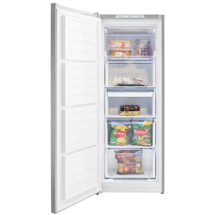 GRADE A3 - Beko FFG1545S 168 Litre Freestanding Upright Freezer 146cm Tall Frost Free 54.5cm Wide - Silver