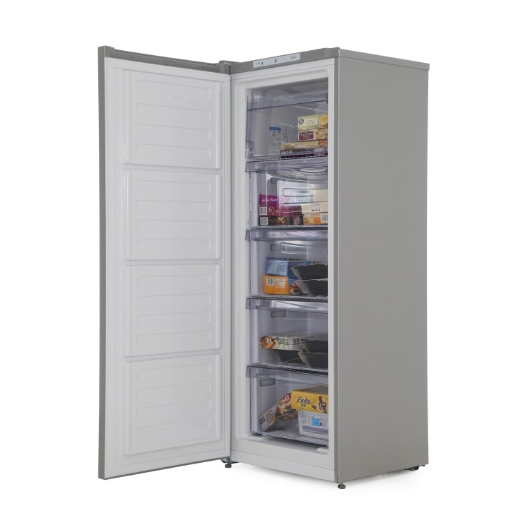 Beko 168 Litre Freestanding Upright Freezer - Silver