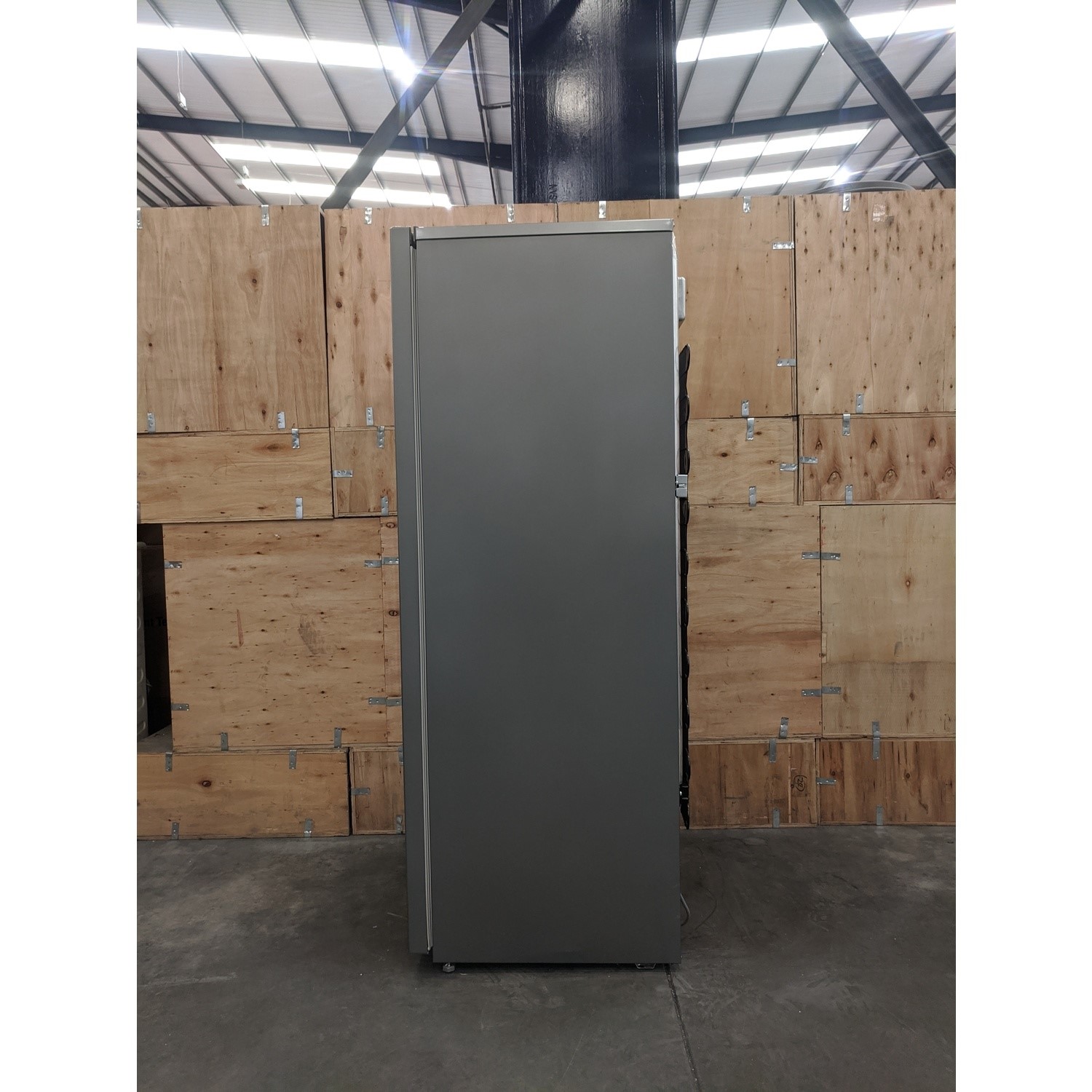 Refurbished Beko FFG1545S Freestanding 168 Litre Upright Freezer Silver