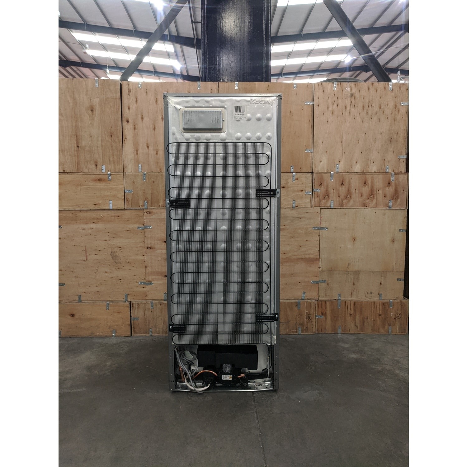 Refurbished Beko FFG1545S Freestanding 168 Litre Upright Freezer Silver