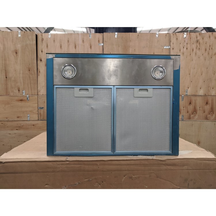 Refurbished Samsung NK24M5070BS 60cm Slimline Chimney Cooker Hood Stainless Steel With Black Glass