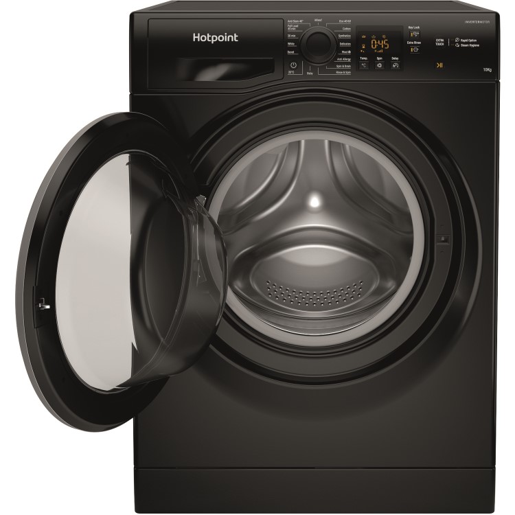 Hotpoint 10kg 1400rpm Freestanding Washing Machine - Black