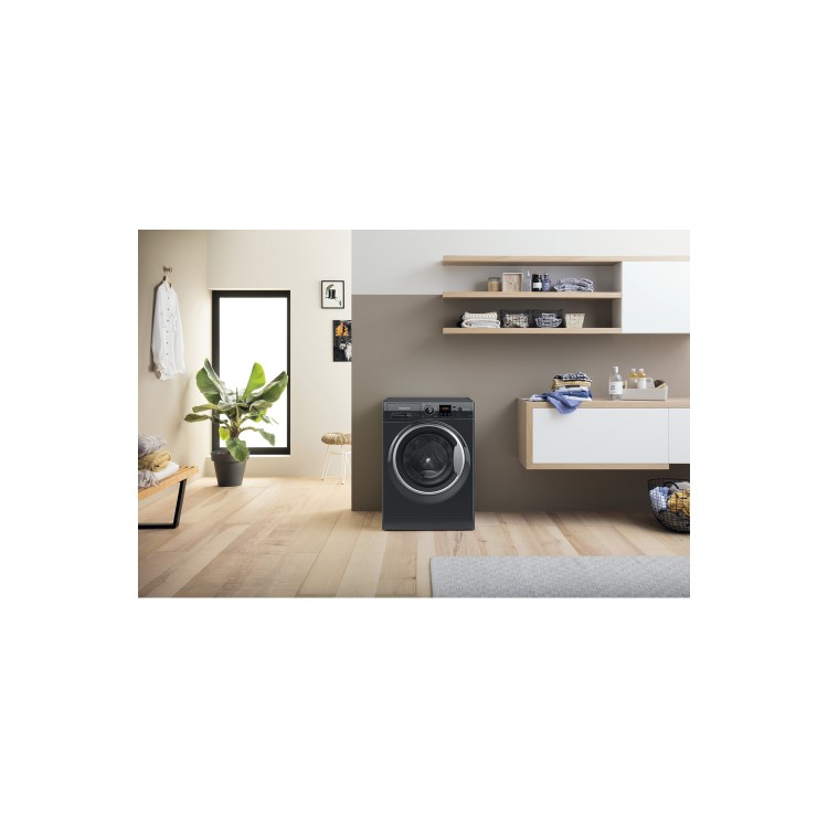Hotpoint 10kg 1400rpm Freestanding Washing Machine - Black
