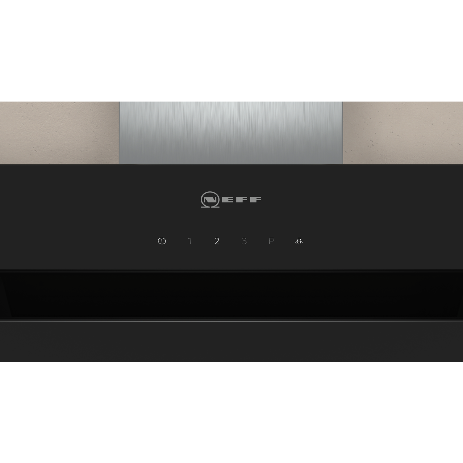 Neff N50 90cm Angled Cooker Hood Black D95IHM1S0B Appliances Direct