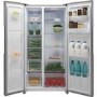 Hoover 529 Litre Side-By-Side American Fridge Freezer - Stainless Steel