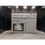 Refurbished Rangemaster Professional Deluxe PDL100DFFSLC 100cm Dual Fuel Range Cooker Slate Grey