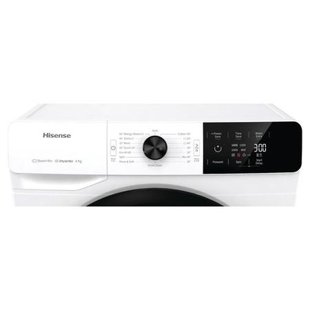 Refurbished Hisense WFGE80142VM Freestanding 8KG 1400 Spin Washing Machine White